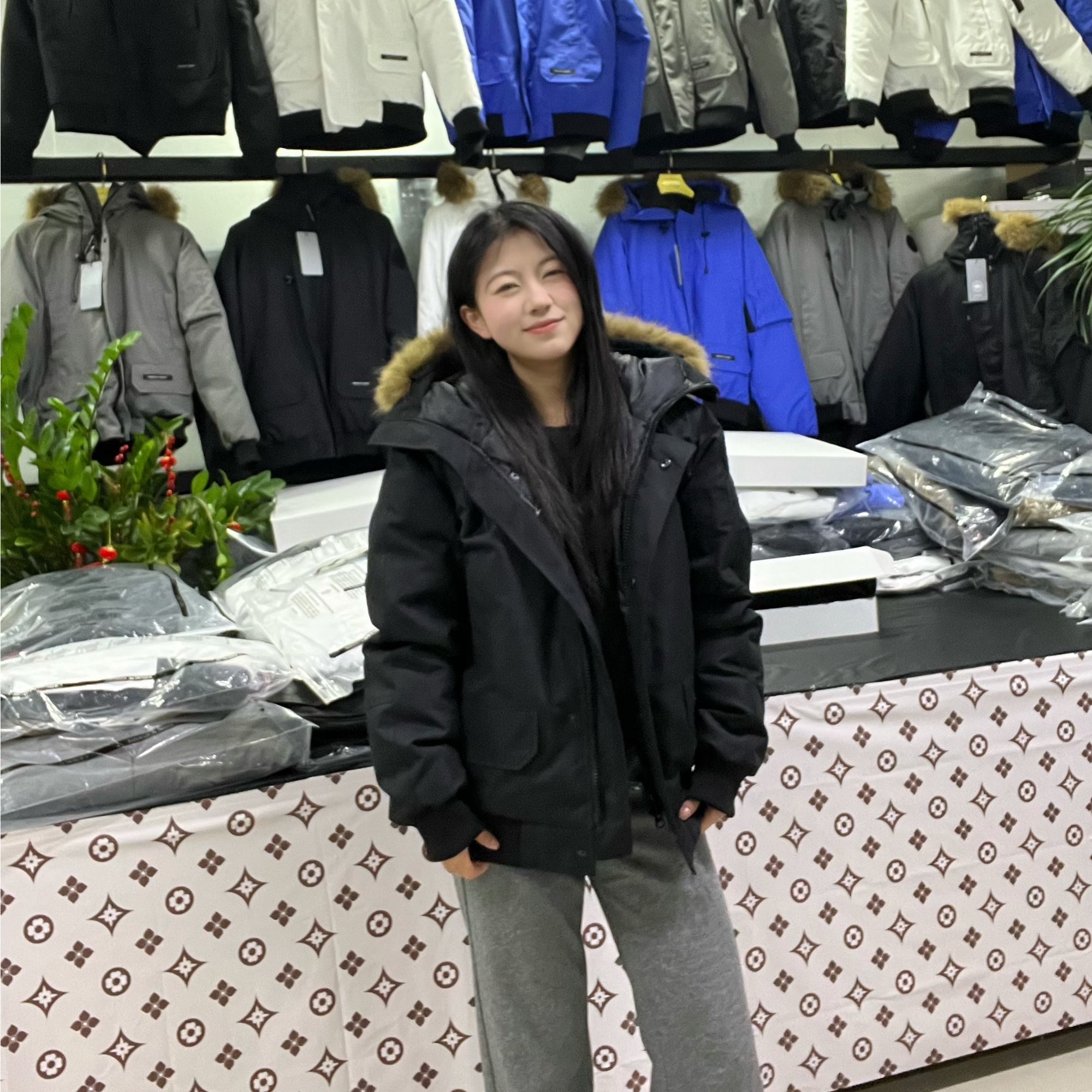 冬季新款加厚飞行员夹克工装羽绒服男女同款外套派克服1