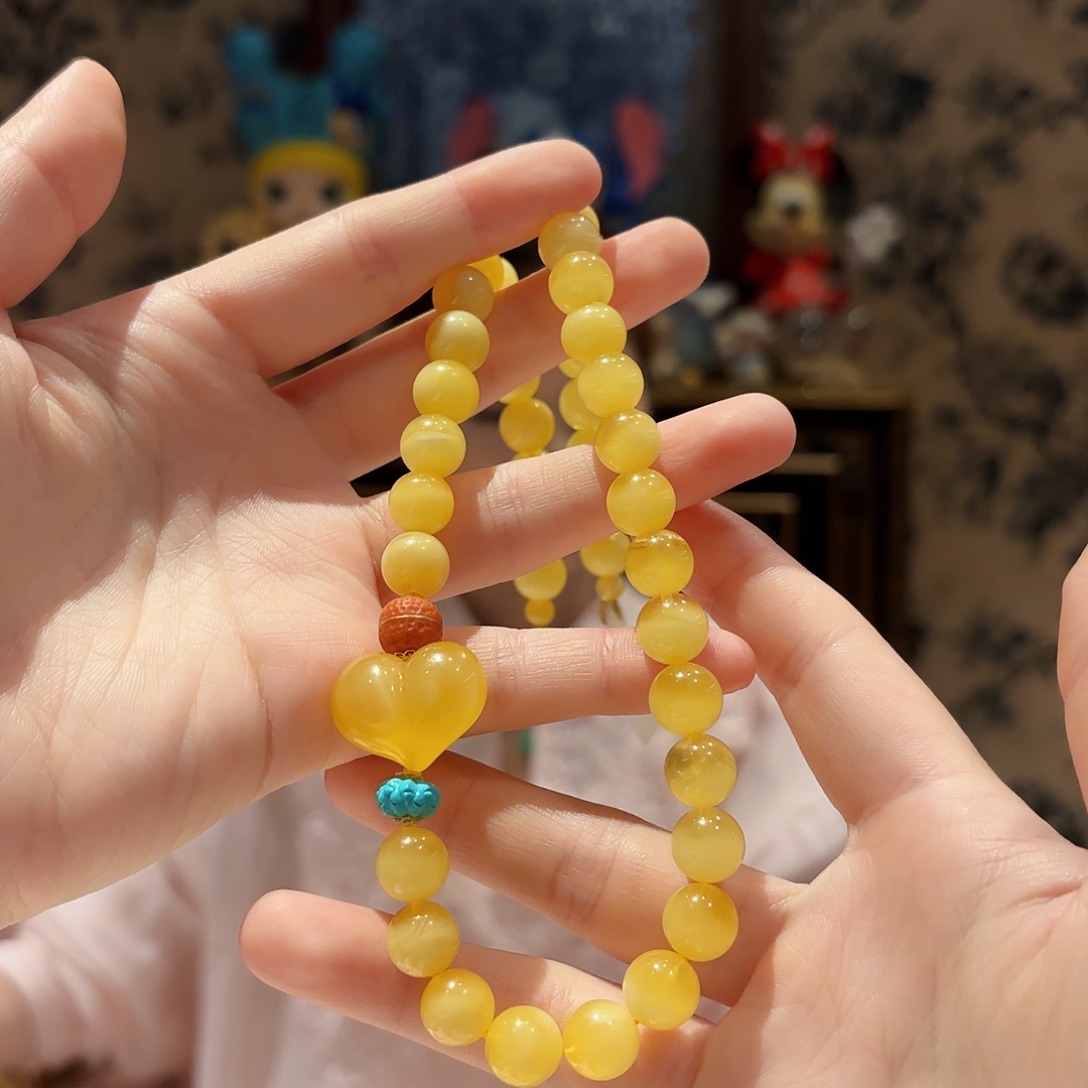 蜜蜡颈饰未镶嵌颈饰