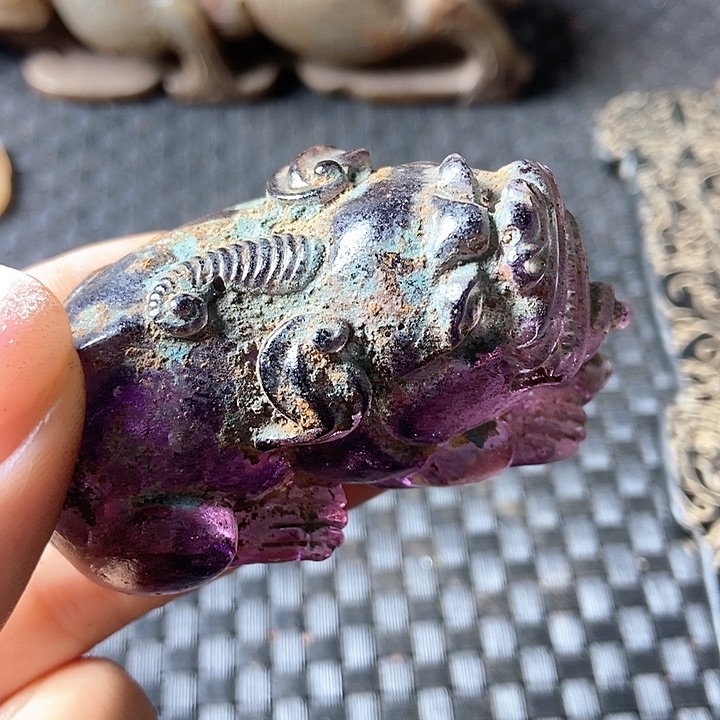 紫金钵盂菩提吊坠今**晨