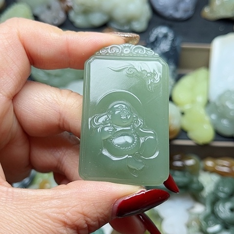 和田玉颈饰未镶嵌?****j