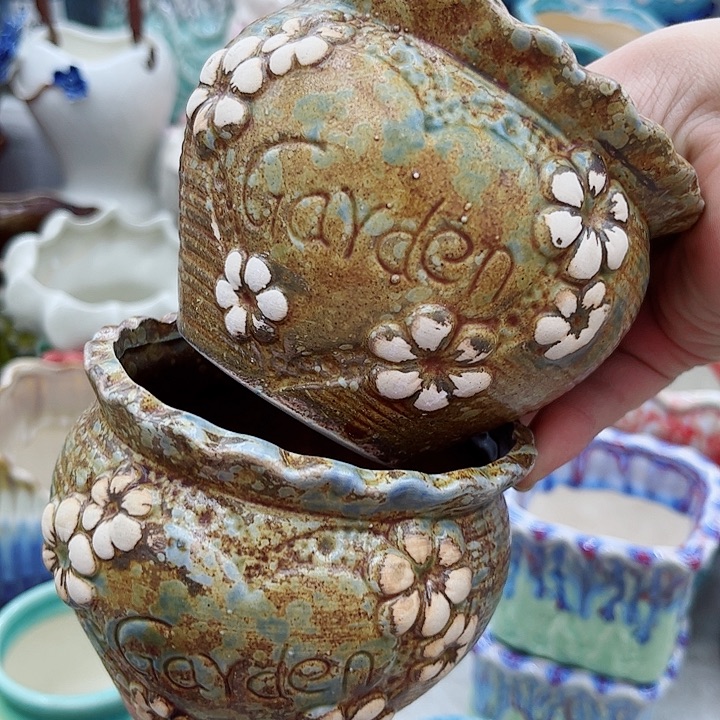 多肉绿植陶瓷花盆