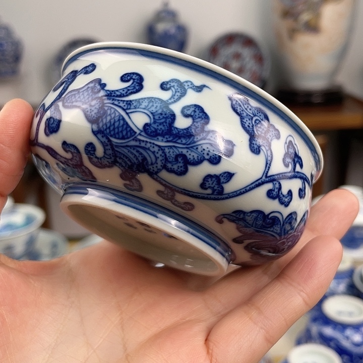 景德镇陶瓷手绘卢式杯