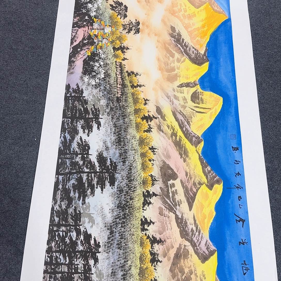 国画非常精美的一幅作品