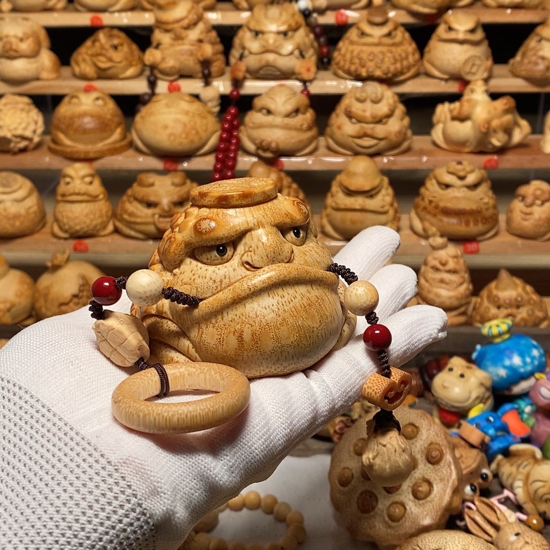 墨***行香榧木竹根雕工艺精湛工艺