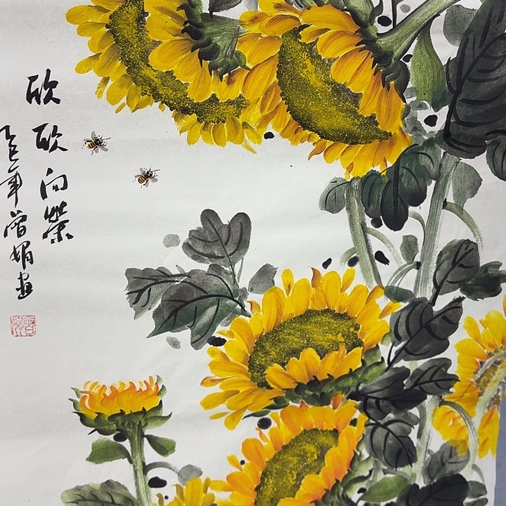 国画手绘国画作品