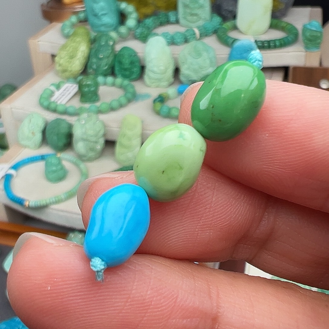 绿松石未镶嵌主播万珍