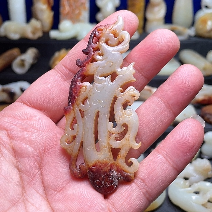 和田玉挂件未镶嵌