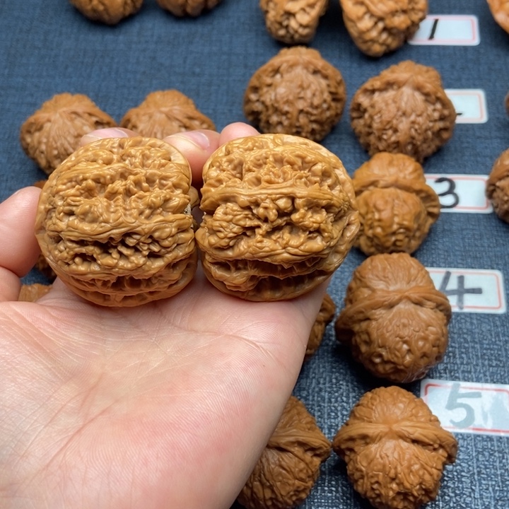 把件文玩核桃粗筋45