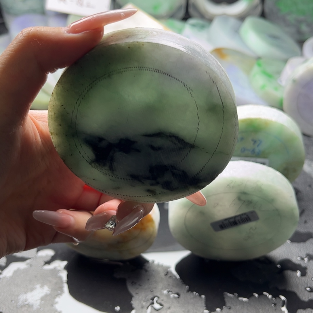 定制翡翠未镶嵌天然