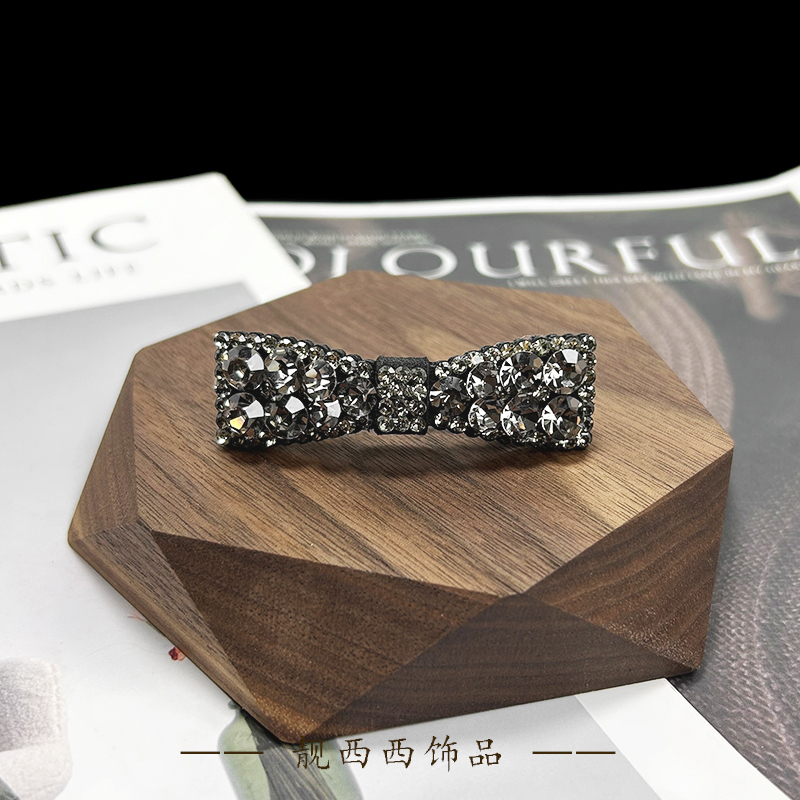 【LXX靓西西】1010 弹簧夹6厘米轻奢气质百搭半扎发抓夹