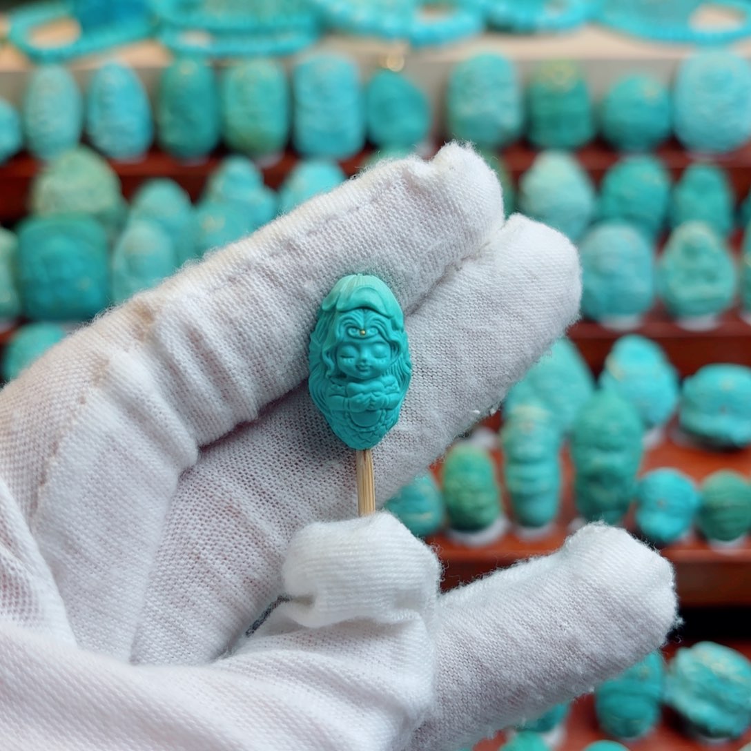 绿松石未镶嵌配饰