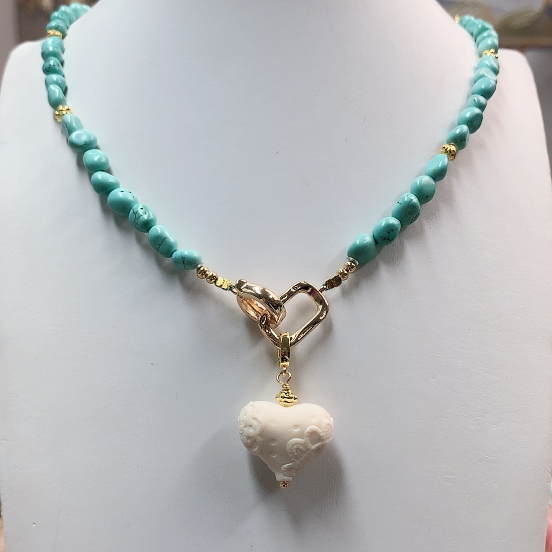 未镶嵌绿松石珠宝奇石