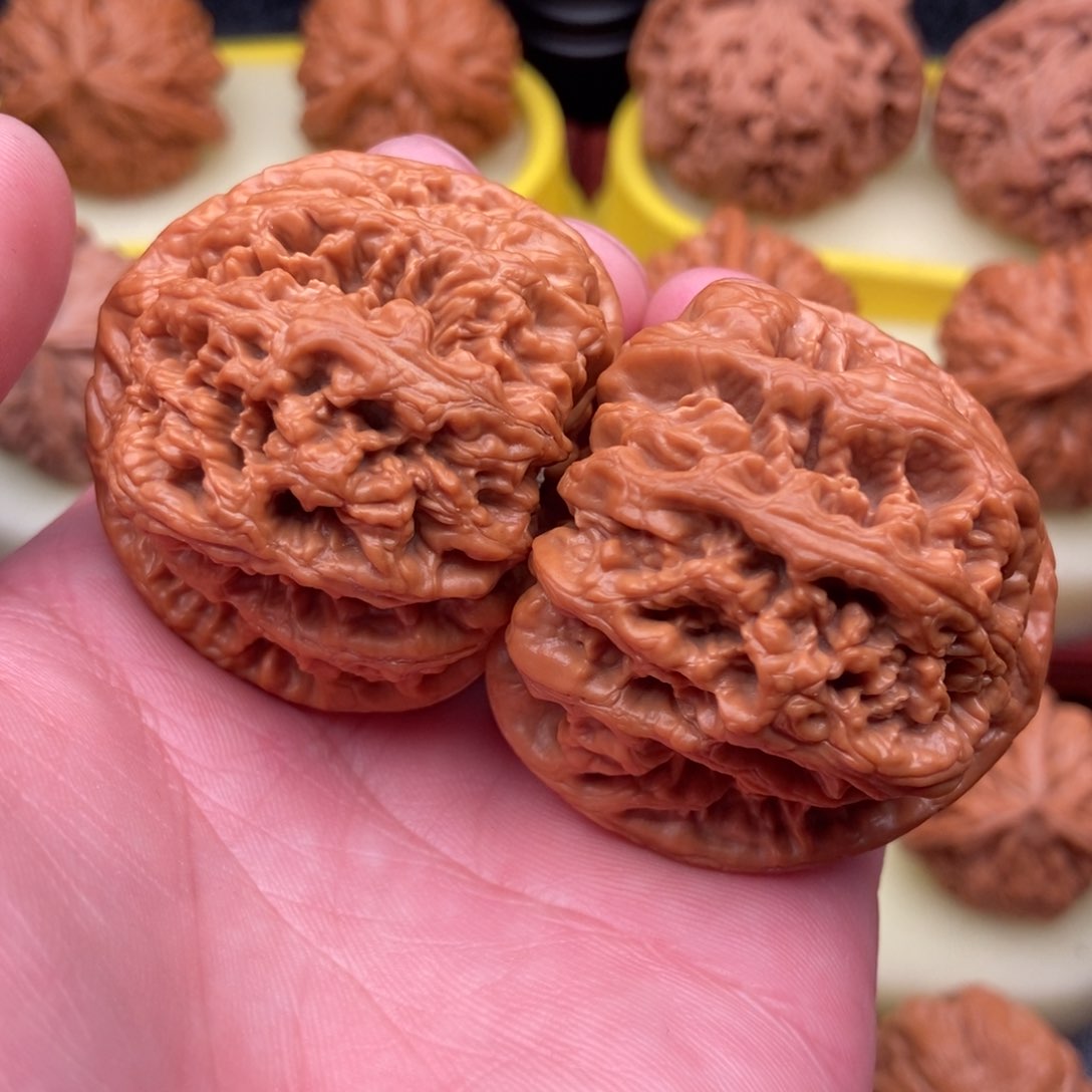 文玩核桃把件平谷粗筋45