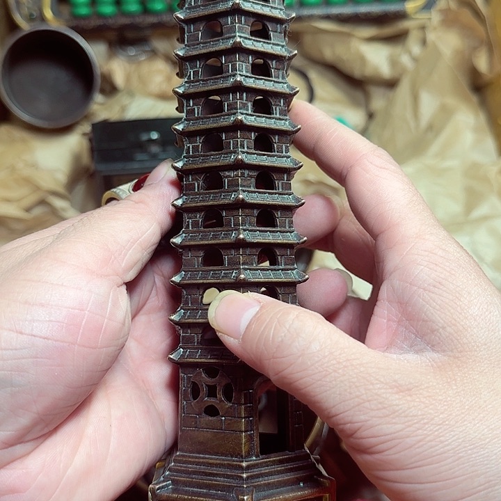 铜器摆件收收藏藏