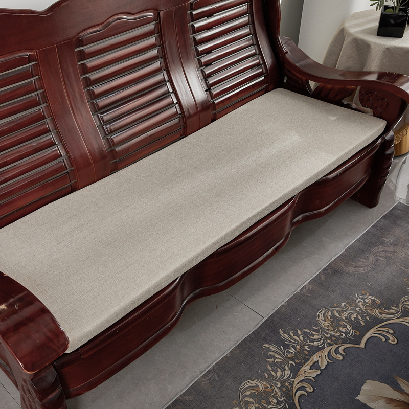 四季可拆洗防滑沙发坐垫海绵垫适合四季春秋老款厚5厘米长座垫子