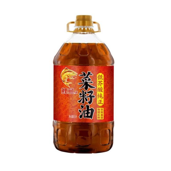 鲤鱼纯正菜籽油5L