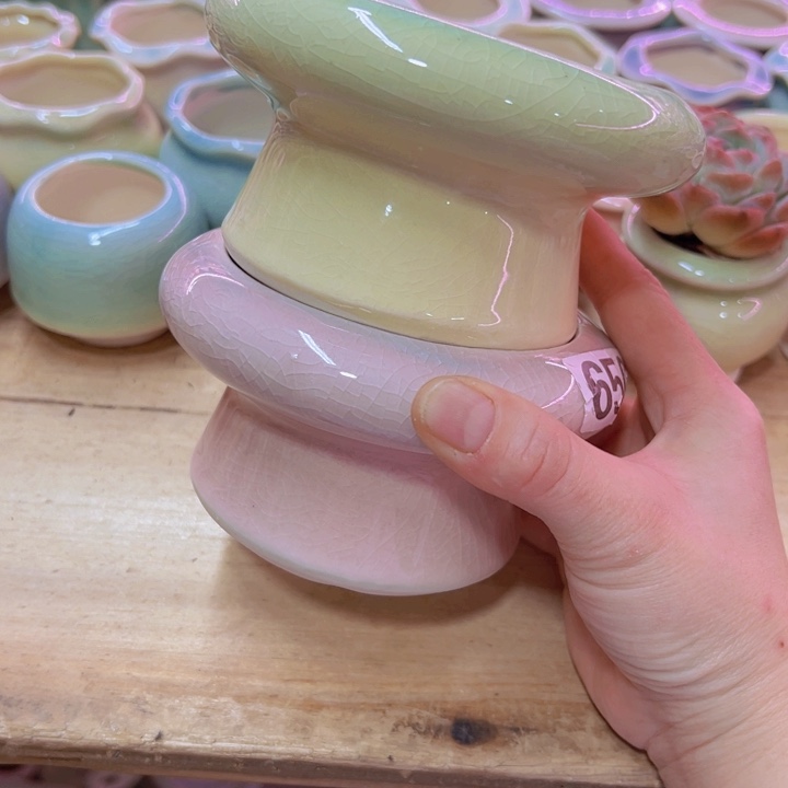 陶瓷花盆当场凑满12包邮