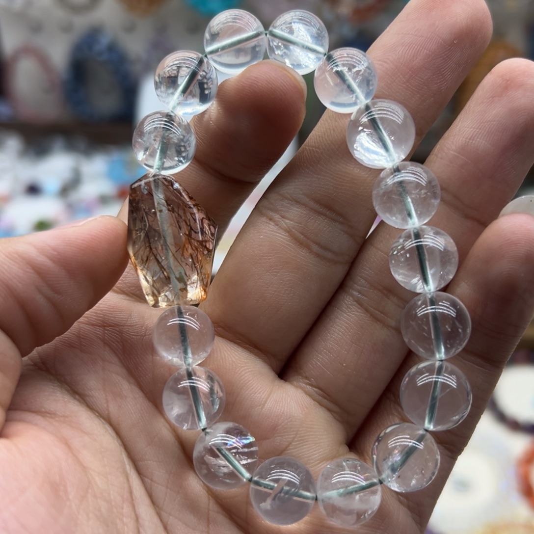 水晶未镶嵌手链黑金超随行