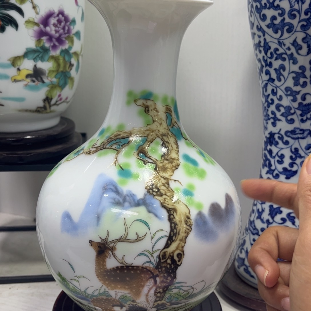 景德镇陶瓷花瓶摆件