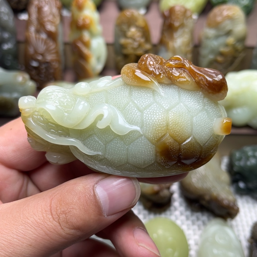 和田玉把件未镶嵌