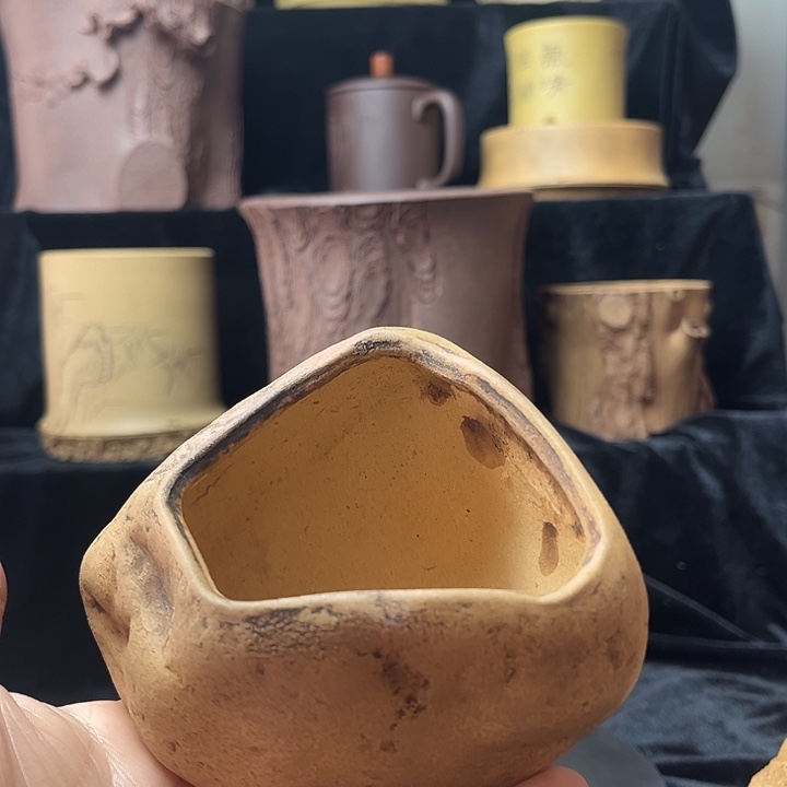 泥塑手工制作小花盆