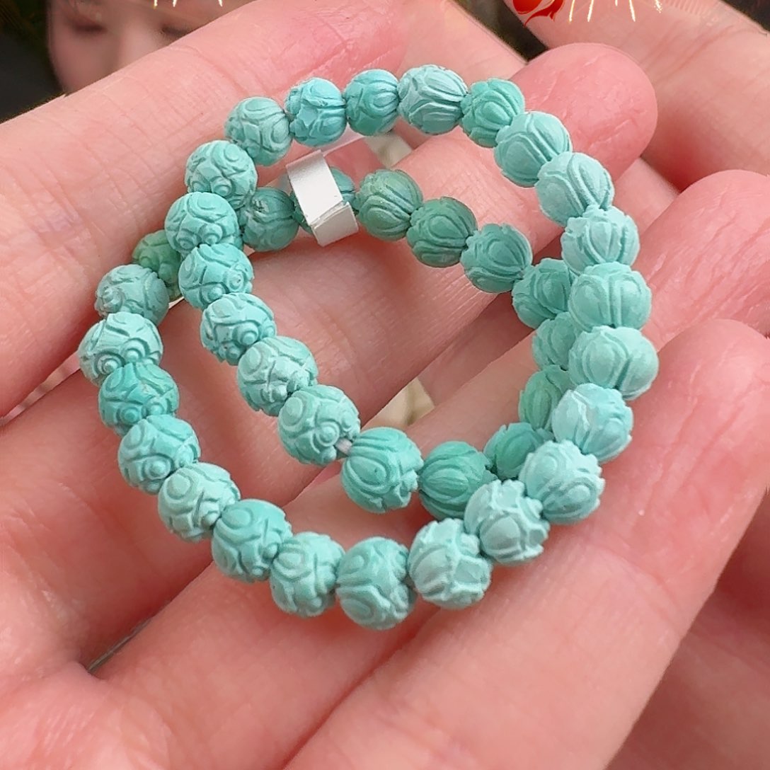 绿松石珠宝奇石未镶嵌