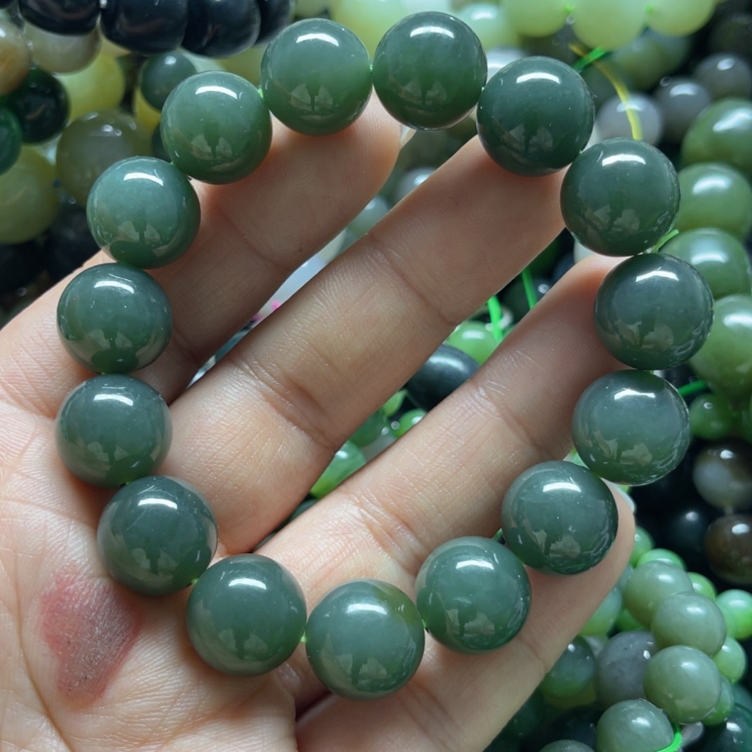 和田玉手链未镶嵌