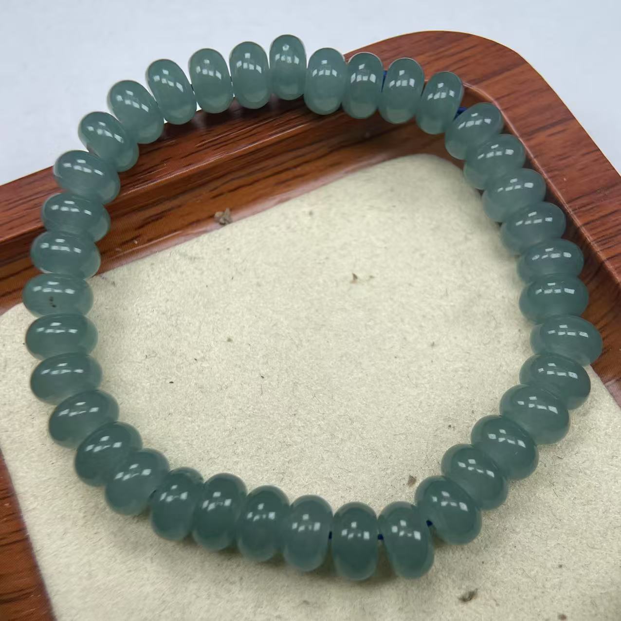 A816老蓝水8mm算盘手串时尚百搭女款多样发货其一