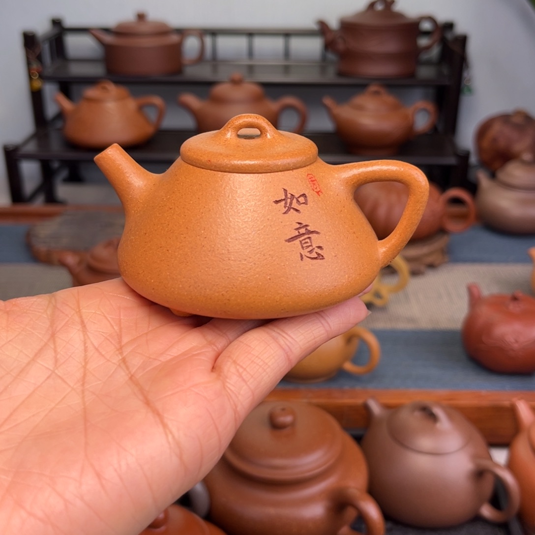 紫砂茶壶岱*手工制作