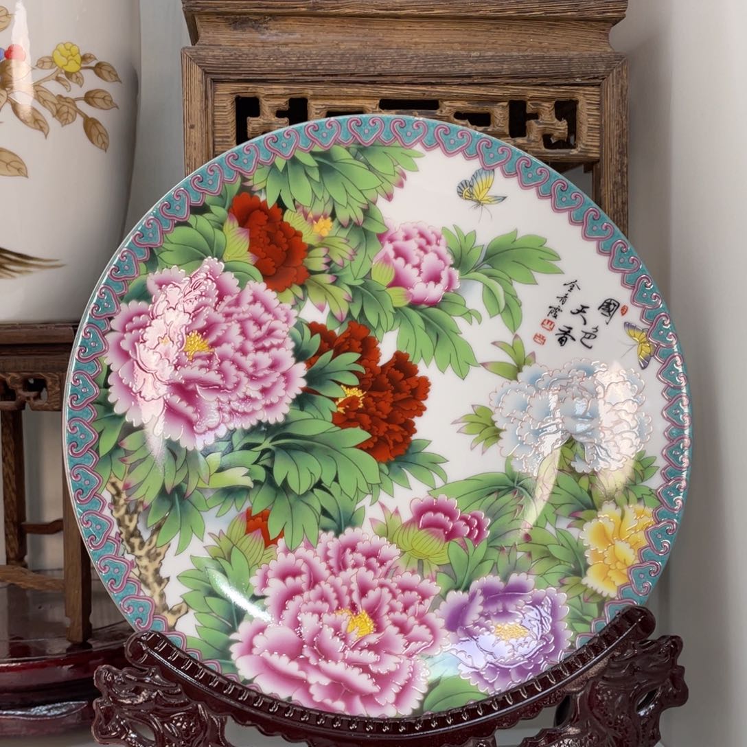 摆件景德镇陶瓷现代工艺品摆件