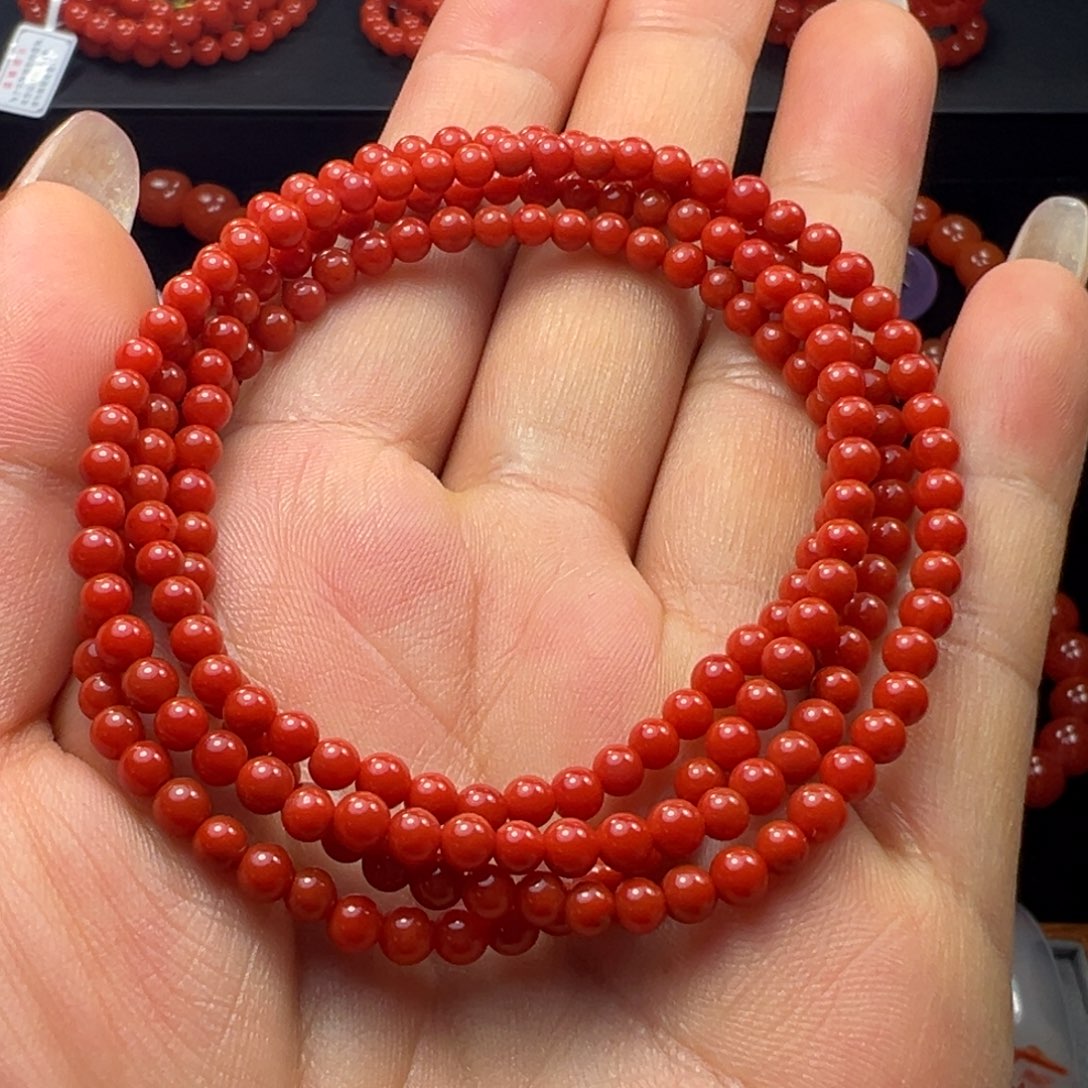 南红玛瑙未镶嵌手串
