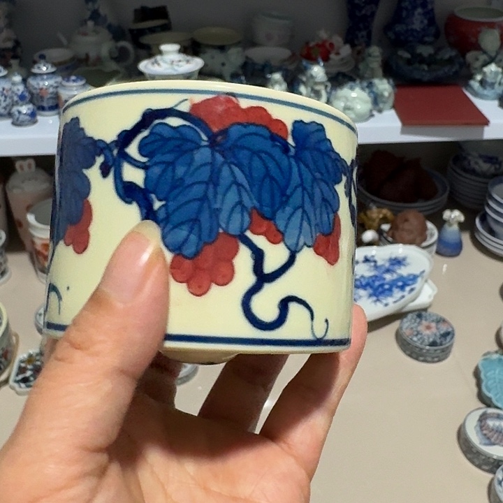 景德镇手工手绘杯