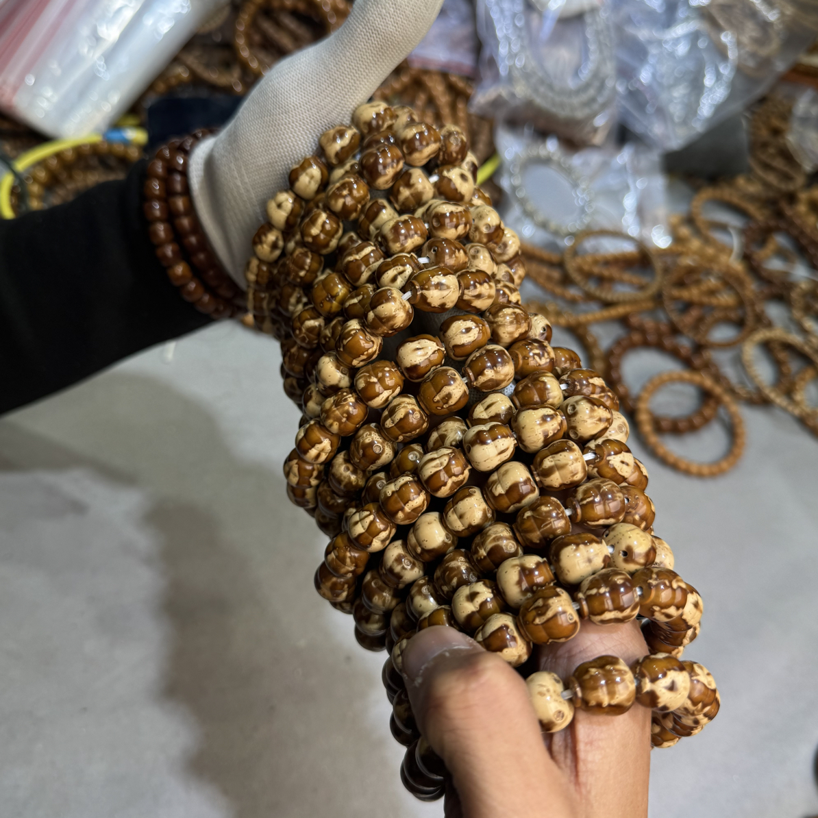 z7紫金鼠葫芦手串12左右