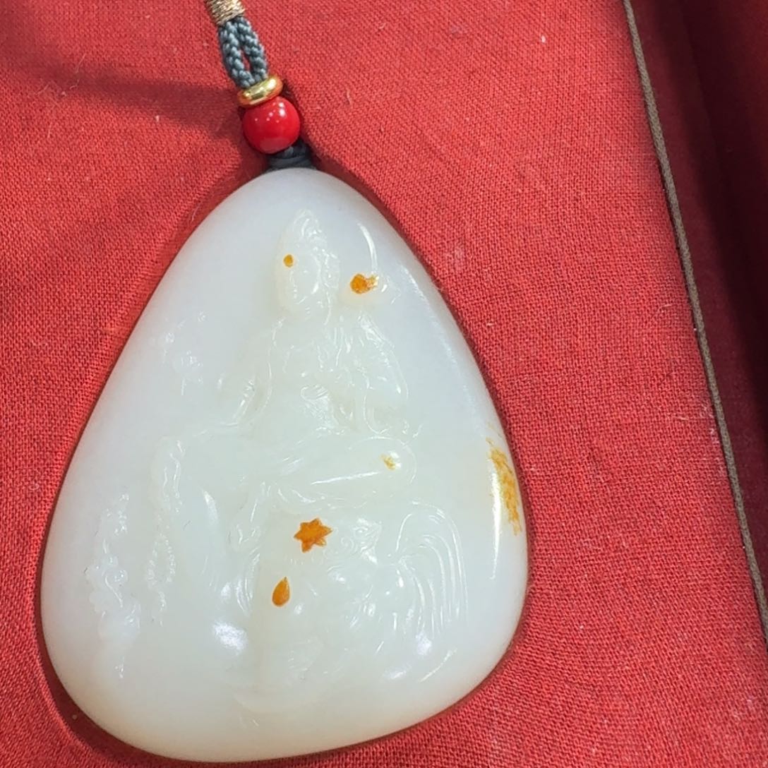 和田玉挂件未镶嵌用****2