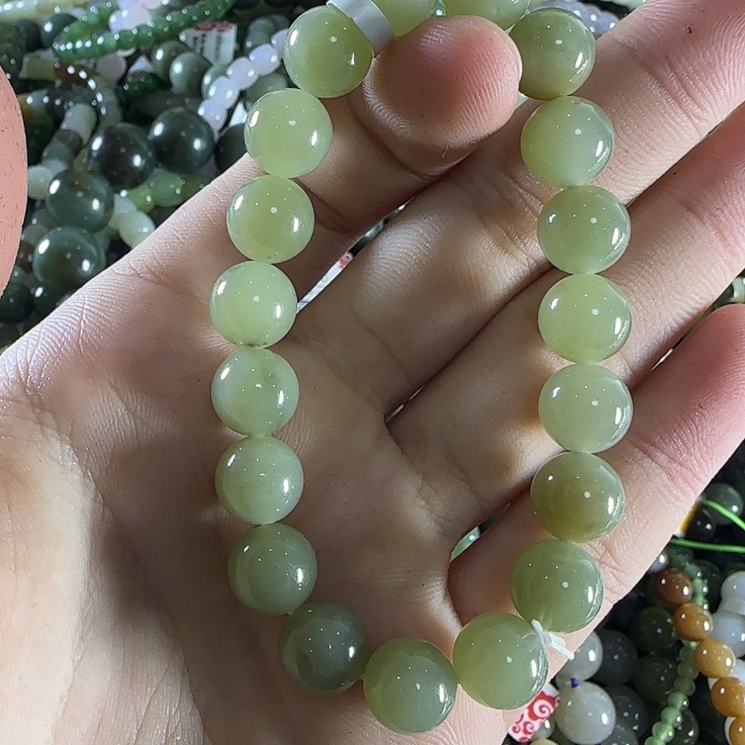 和田玉手链未镶嵌88