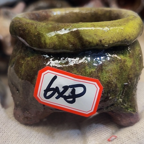 红陶粗陶花盆手工