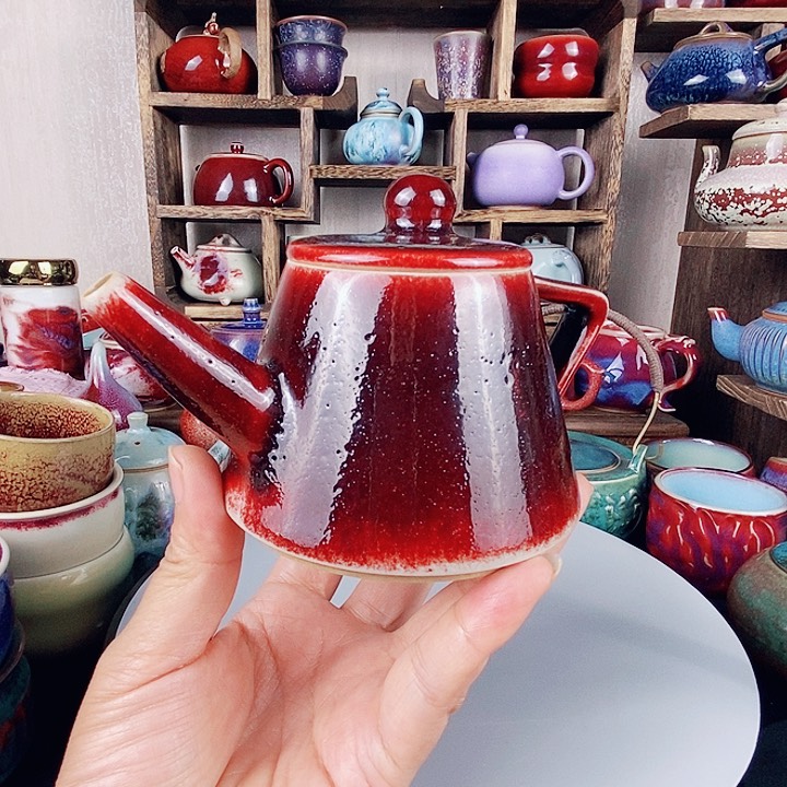 中国神后钧瓷茶具