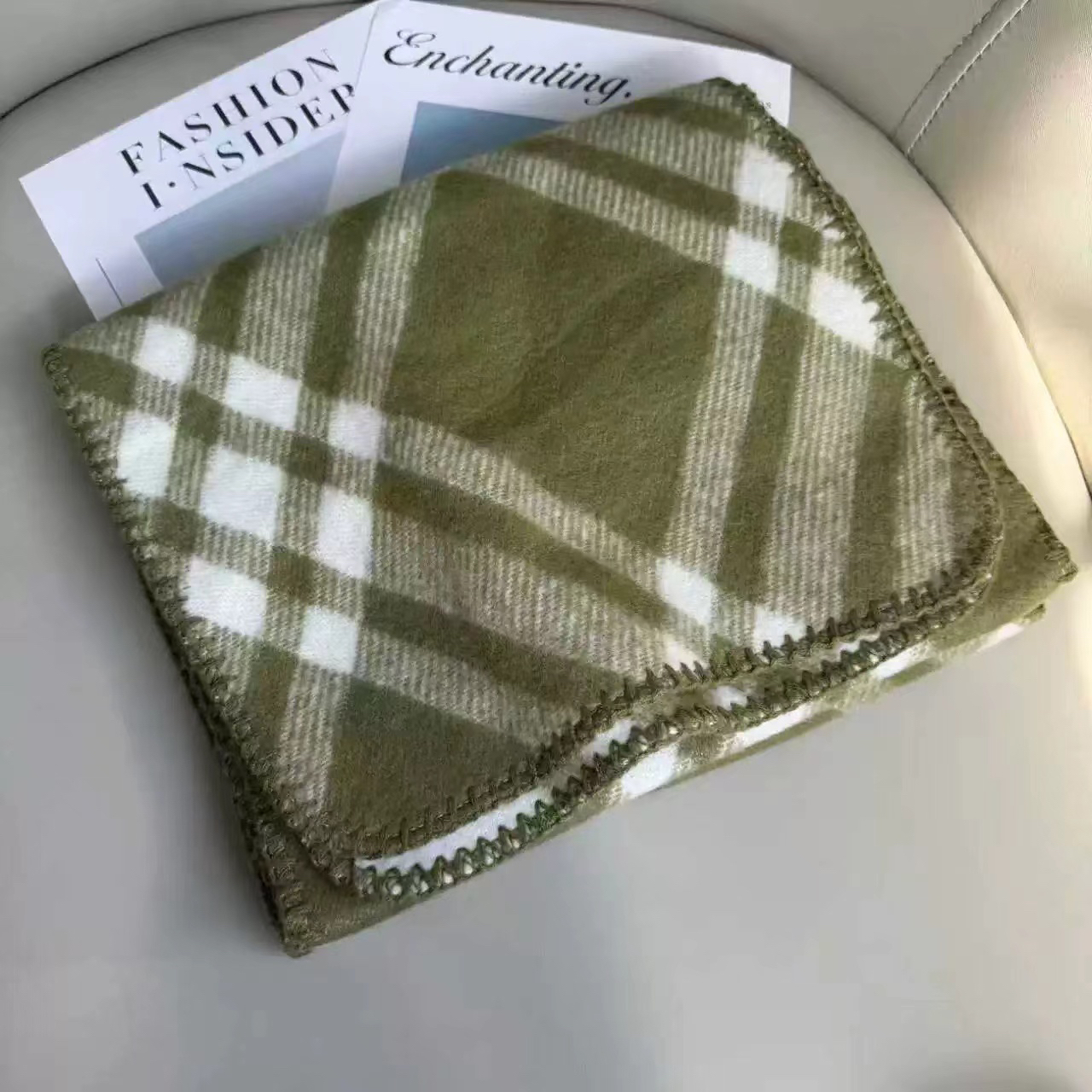 绿色气质时尚围巾-95108 