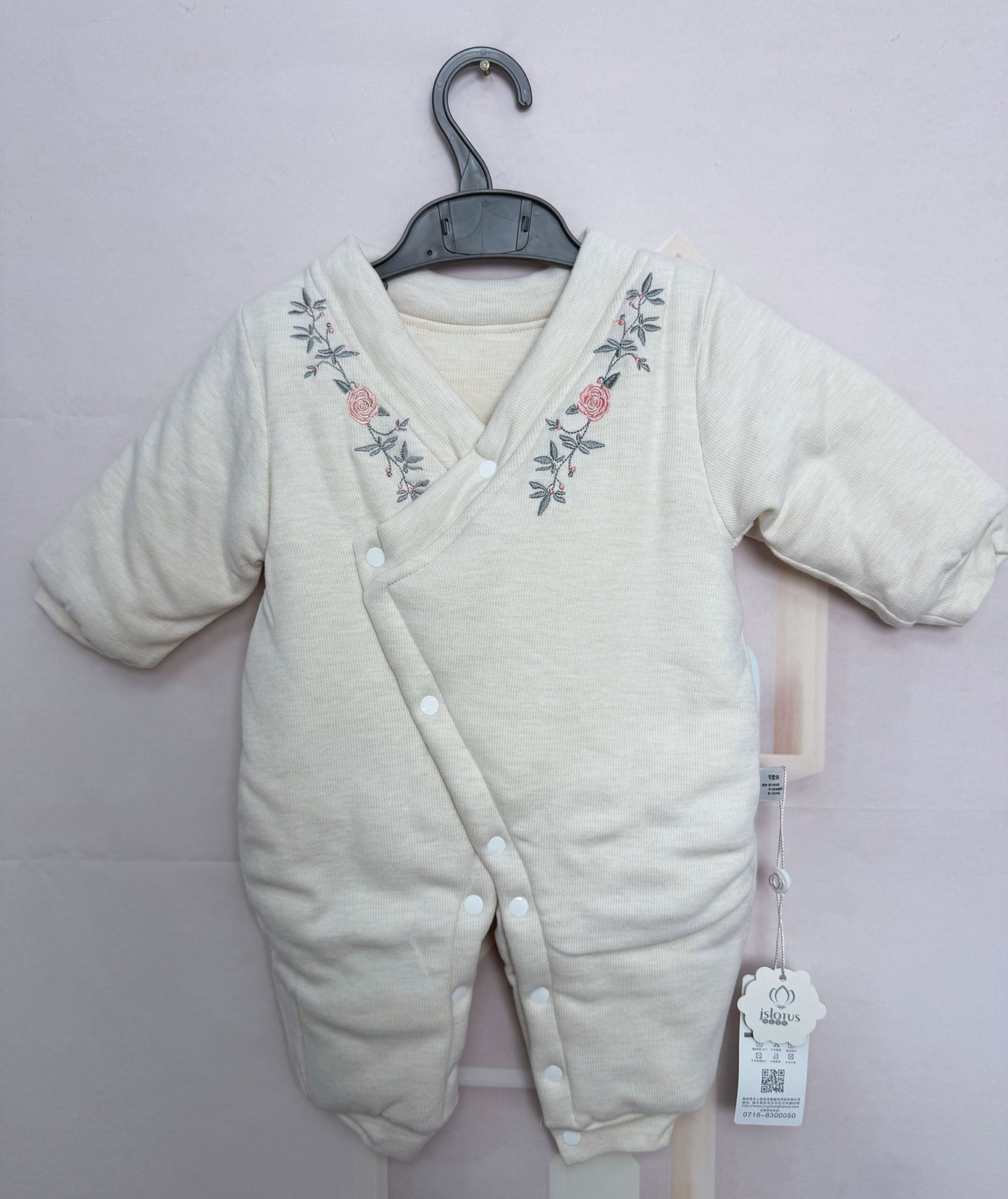 婴幼儿一件过冬连体棉服
