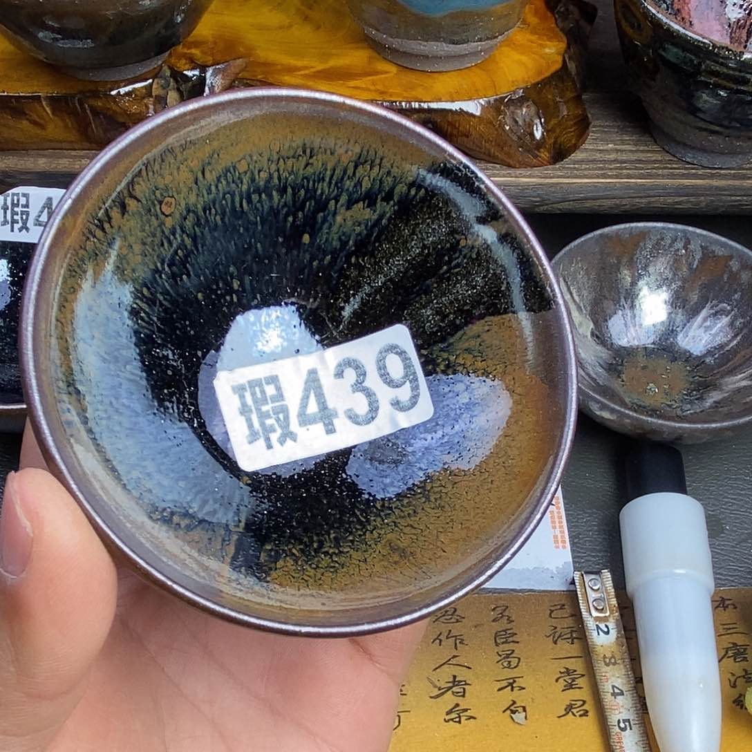 茶盏微瑕建盏主人杯子
