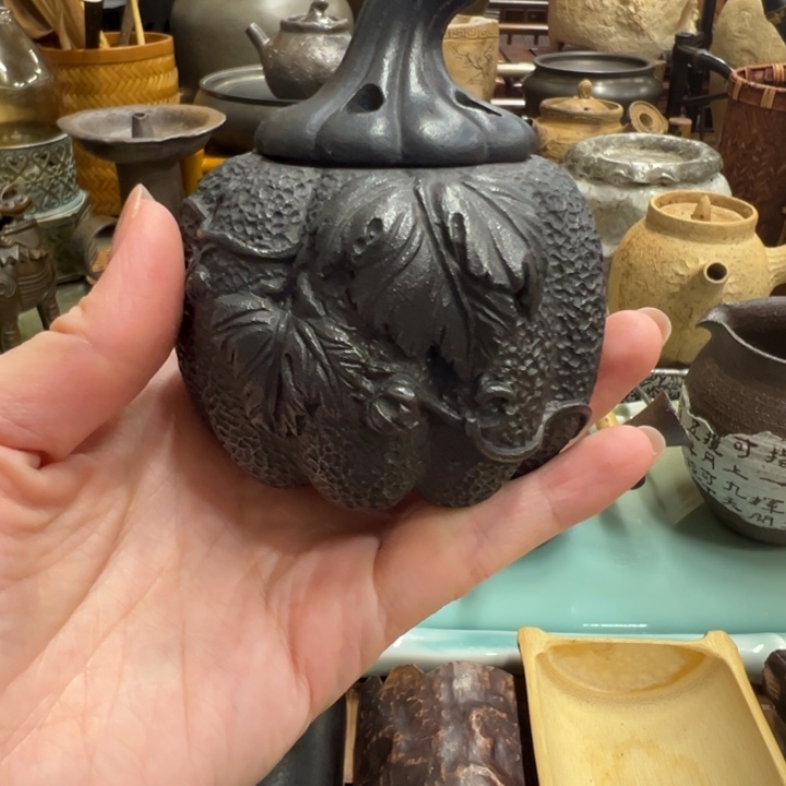 铁香炉茶器茶器茶器
