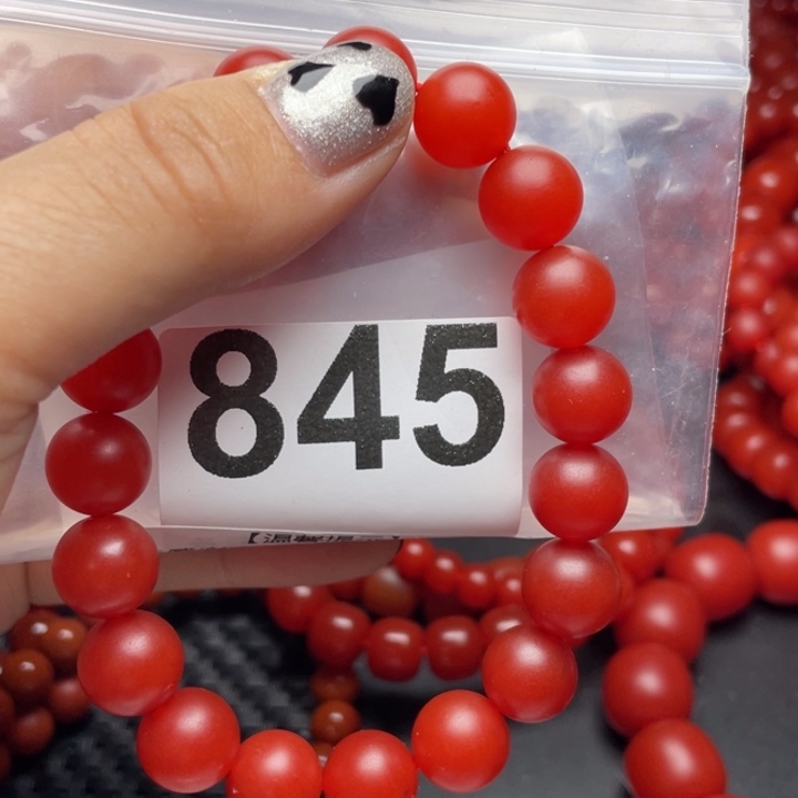 南红玛瑙手链未镶嵌颜*净