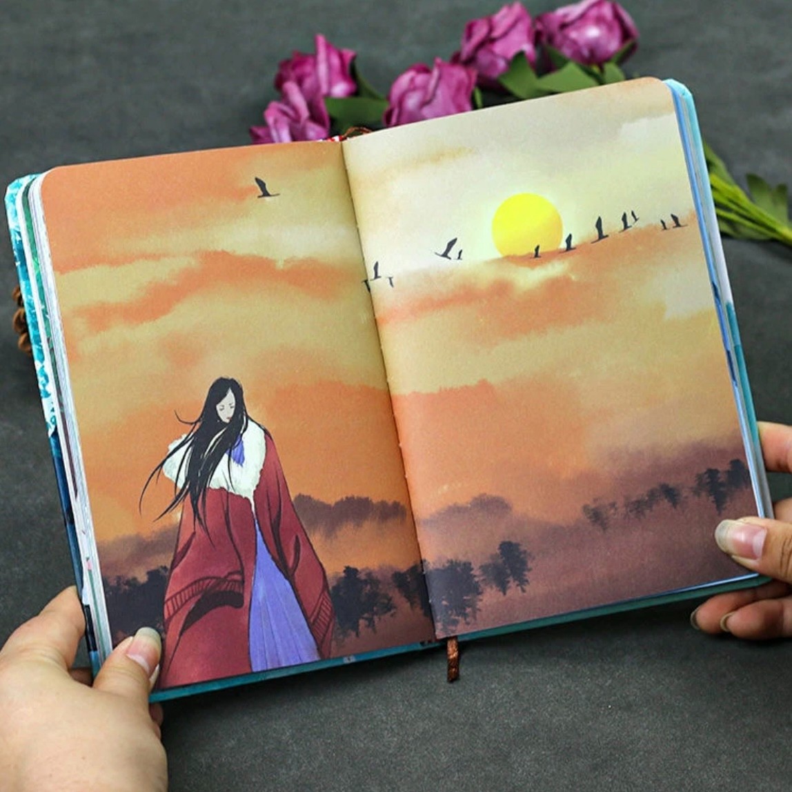 Y1英子文具笔记本文具套装