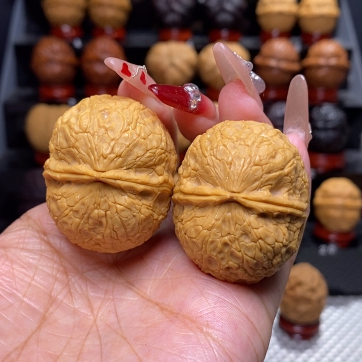 文玩核桃把件铁锤31号