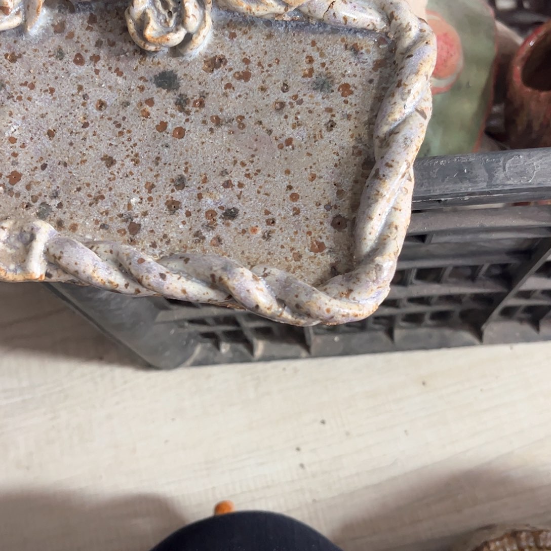 泥塑秋*古镇炻陶瑕疵