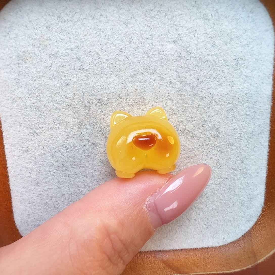 冰***姐琥珀未镶嵌珠宝奇石