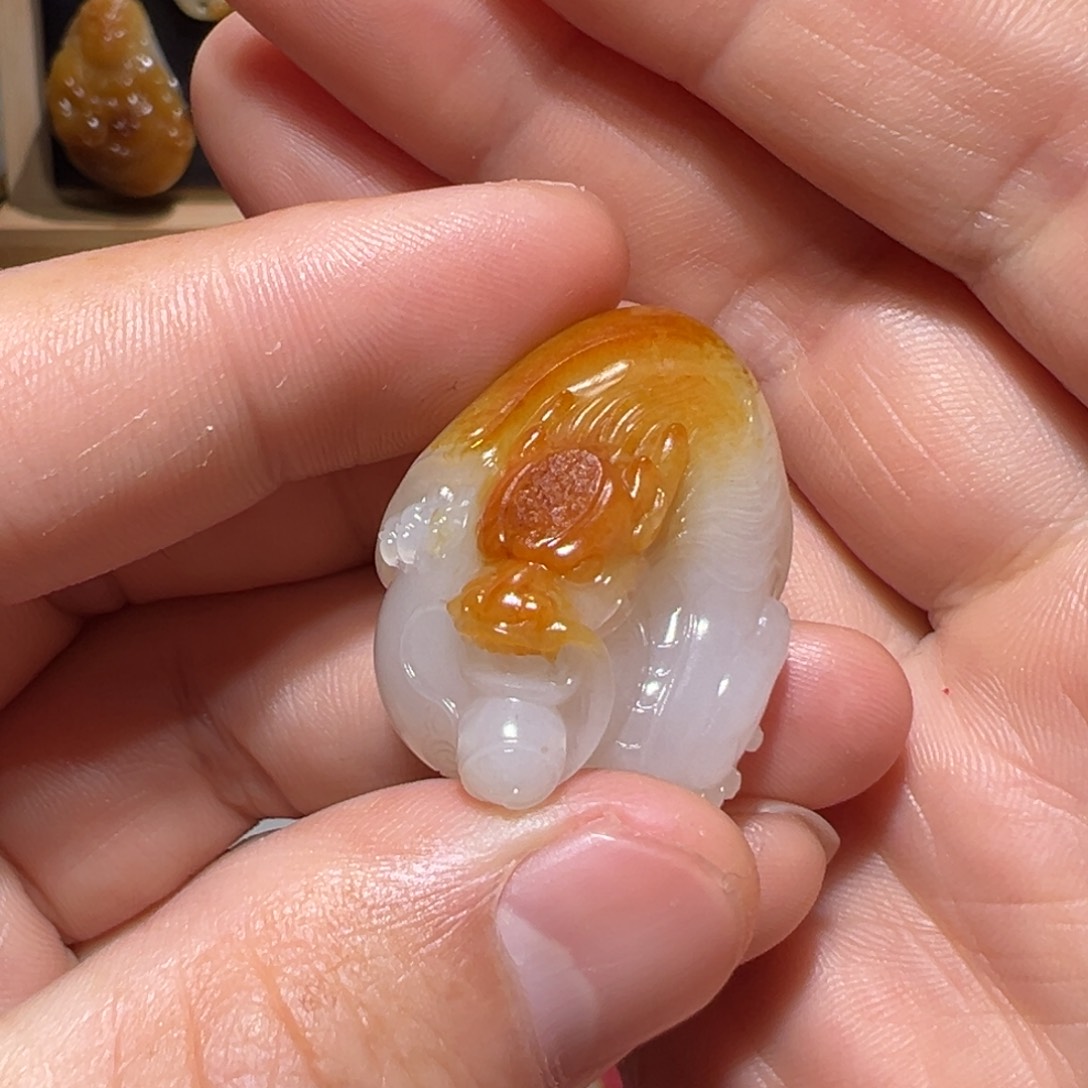 和田玉颈饰未镶嵌卡****世