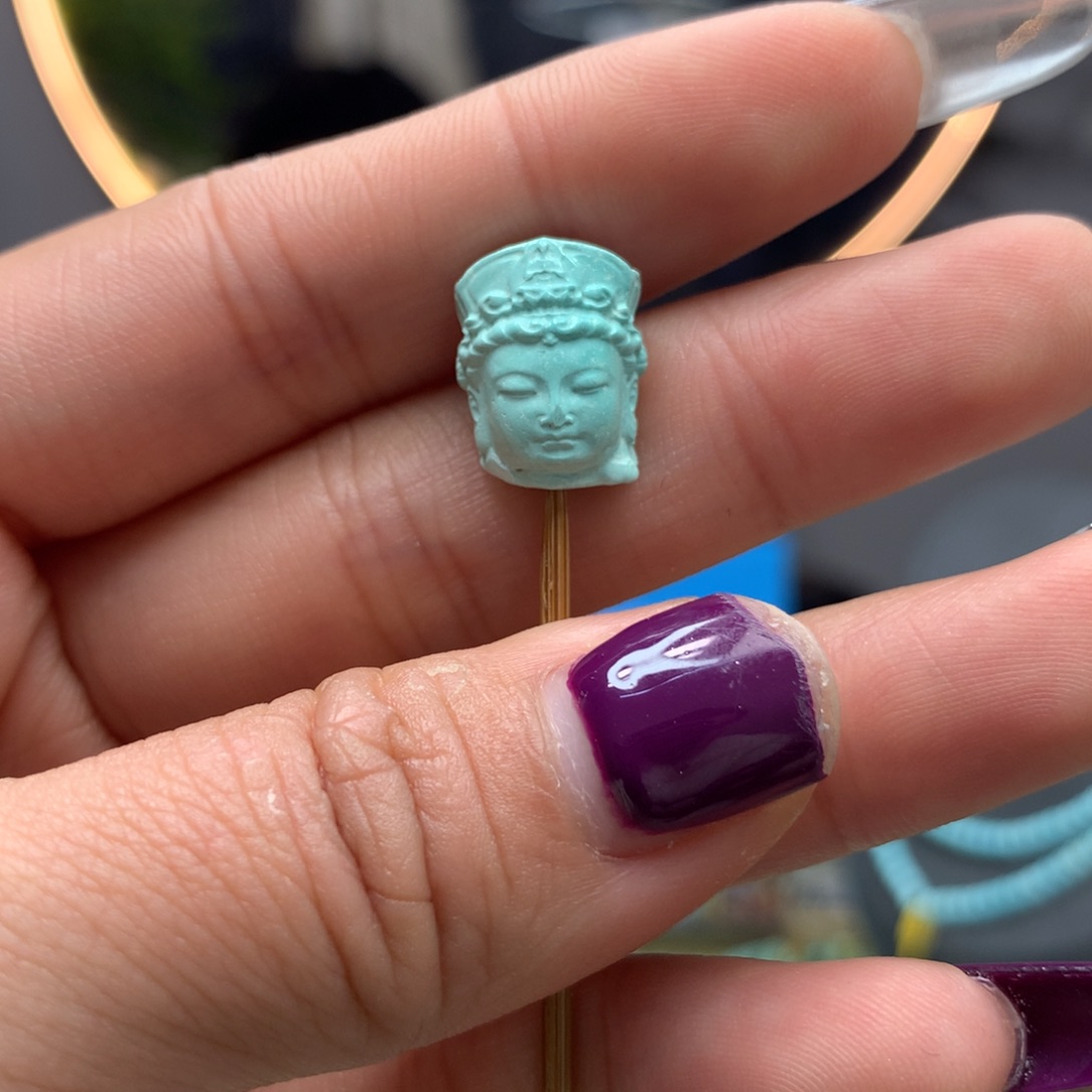 绿松石挂件未镶嵌