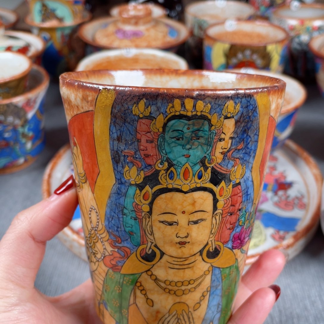 杯千手观音菩萨中可乐杯
