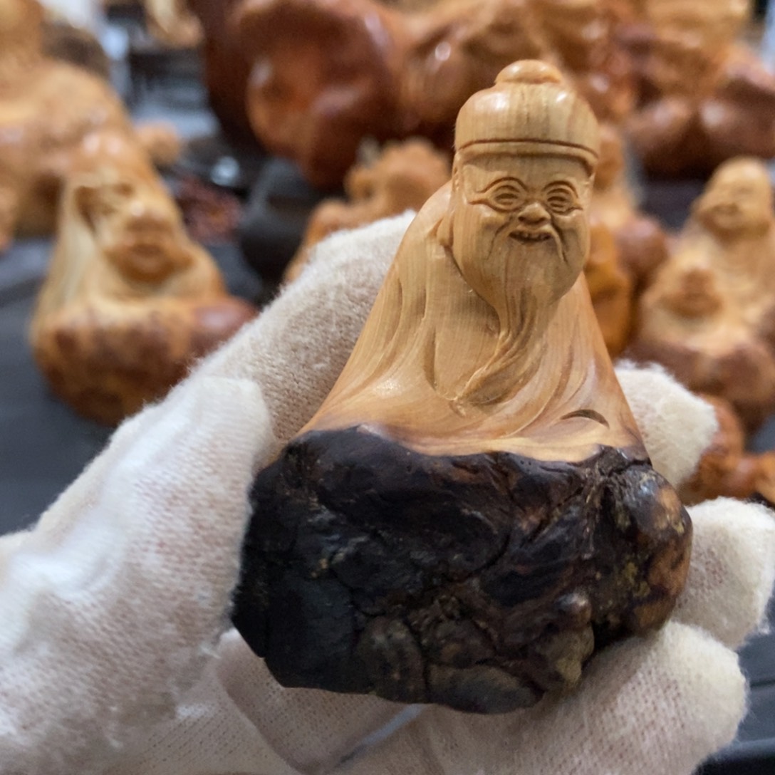 柏木（崖柏）地主手把